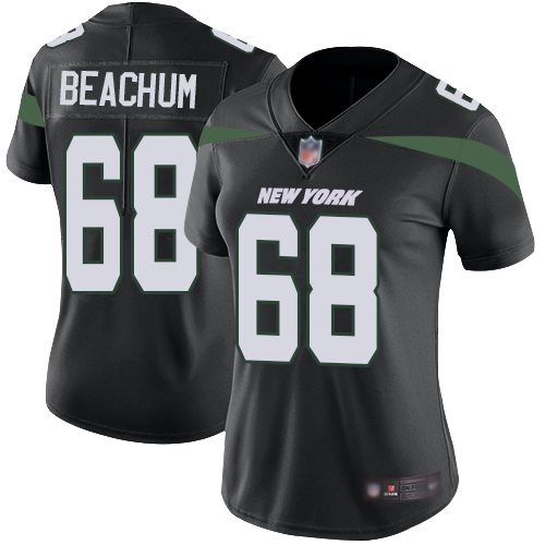 New York Jets Limited Black Women Kelvin Beachum Alternate Jersey NFL Football #68 Vapor Untouchable